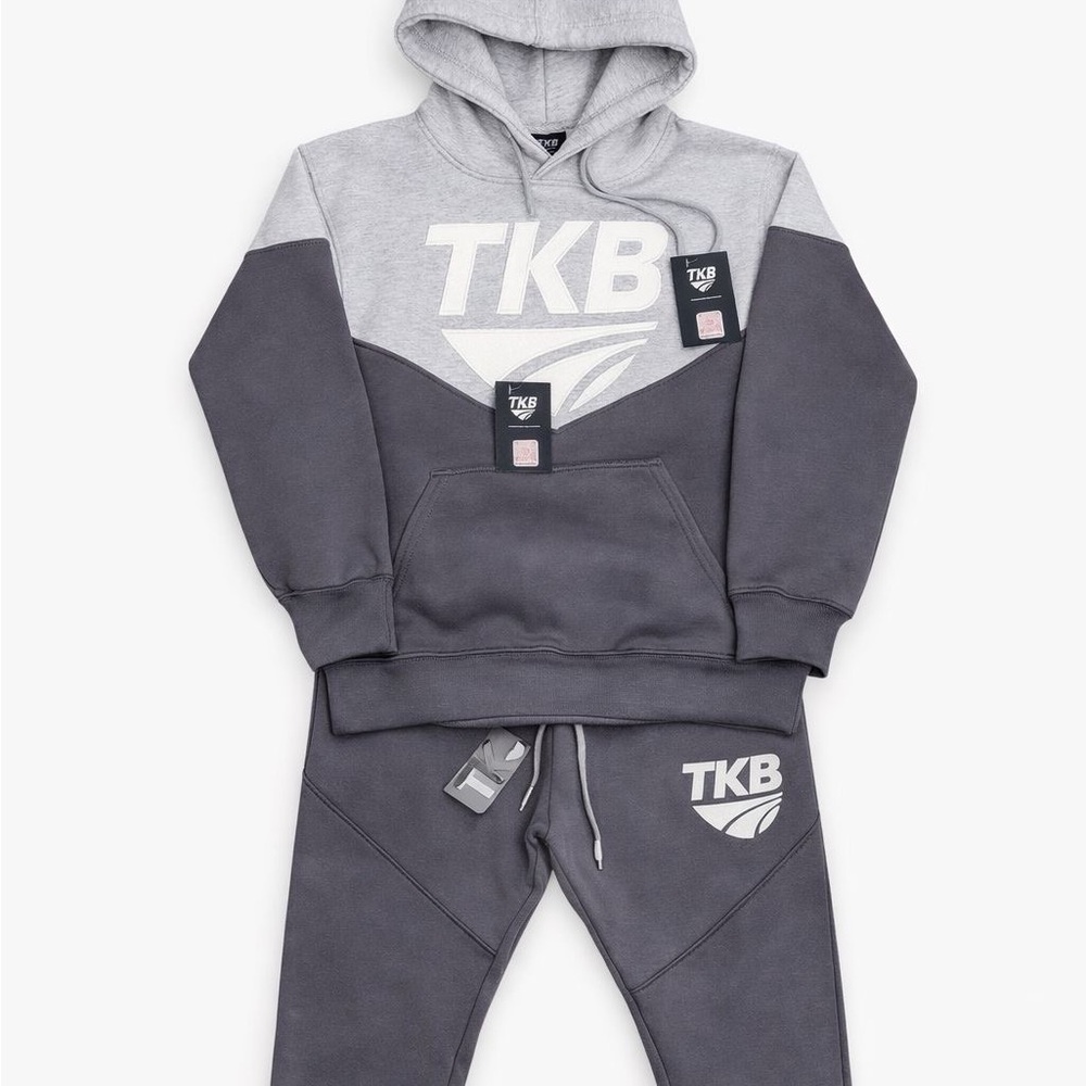 Men’s Two-Tone Gray  Hoodie